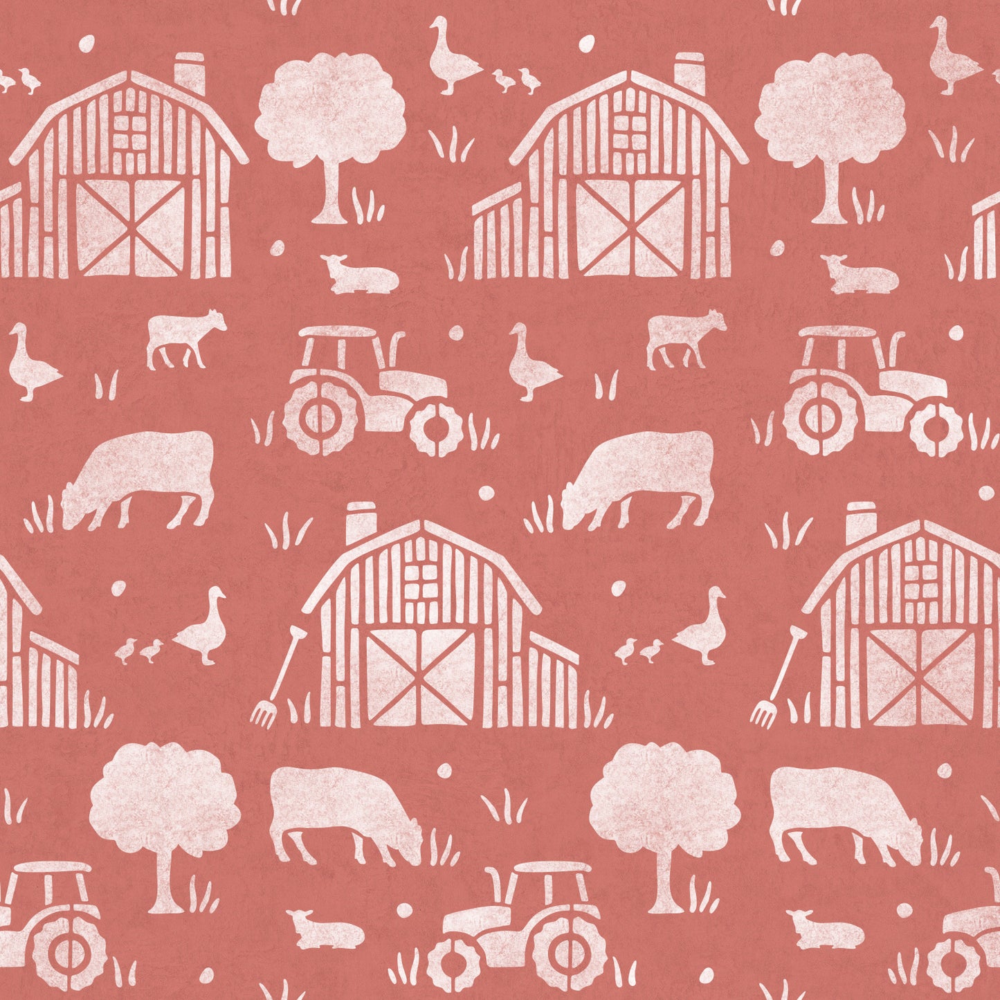 Countryside Farm Animal Stencil