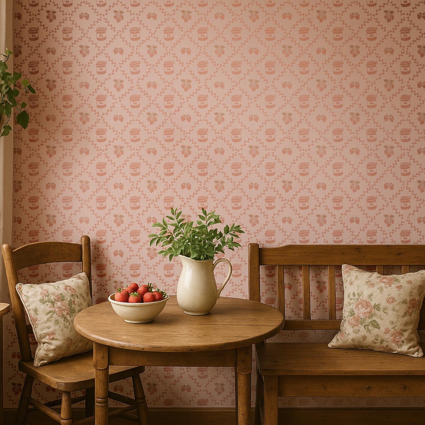Strawberry Jam Stencil