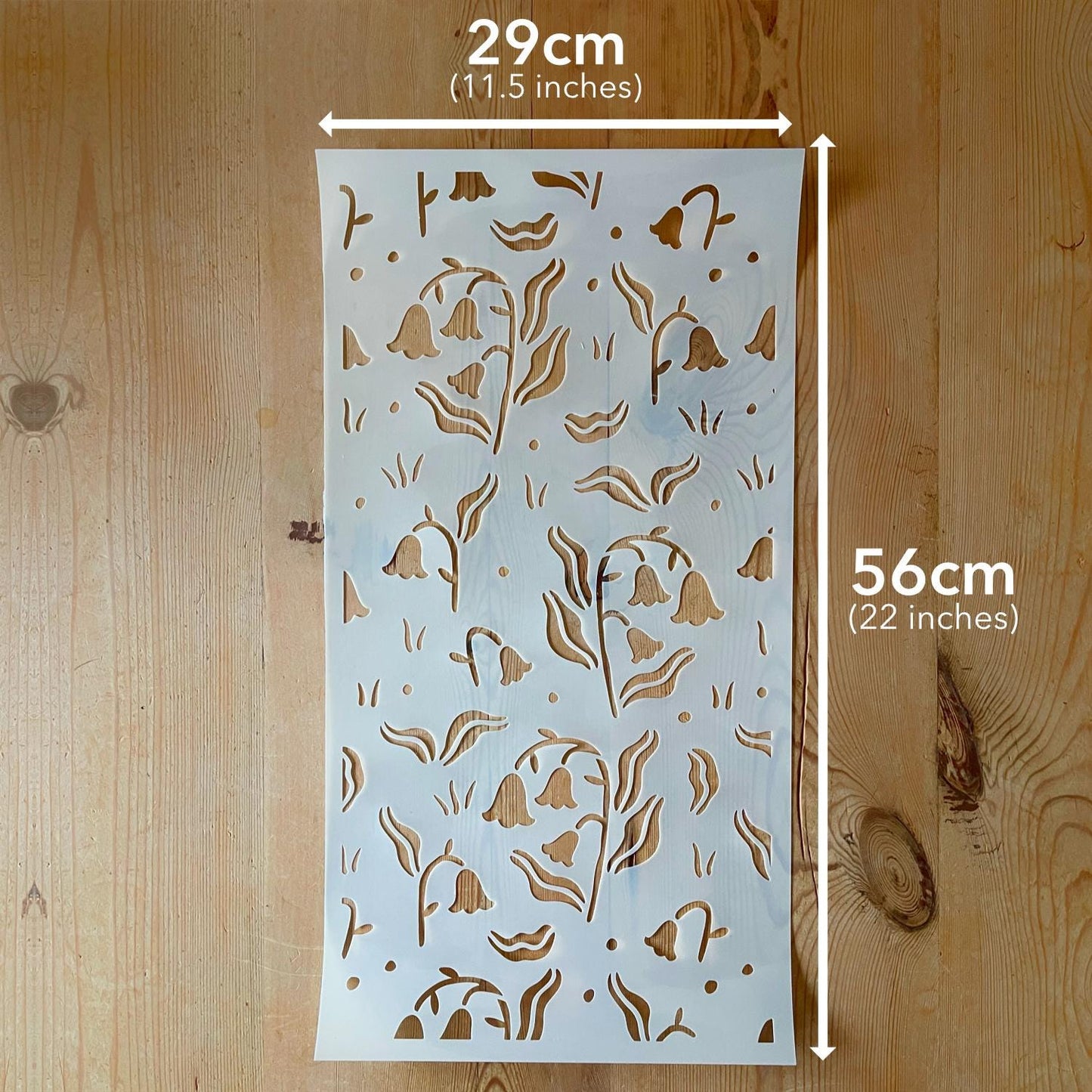 Bluebell Woods Stencil