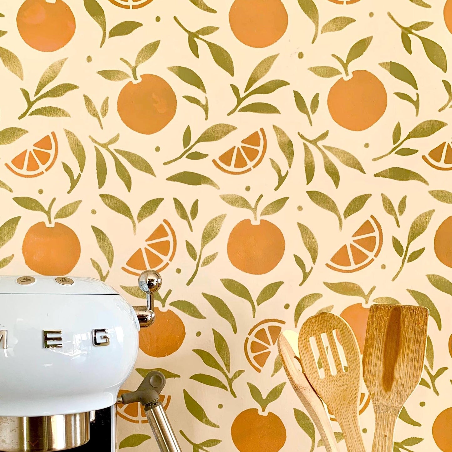 Citrus Fruit Stencil