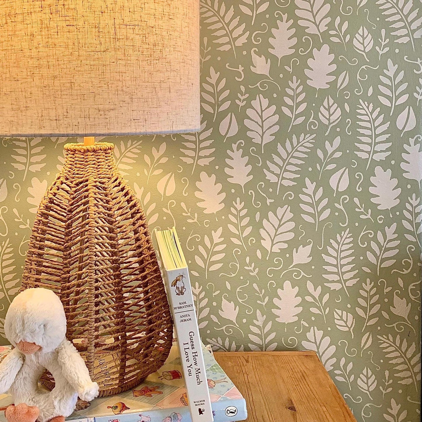 Woodland Leaf Stencil