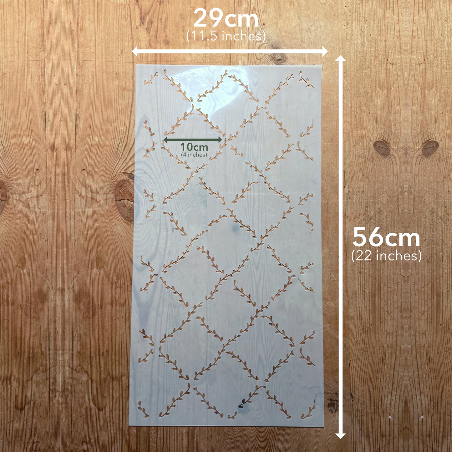 Farmhouse Trellis Stencil