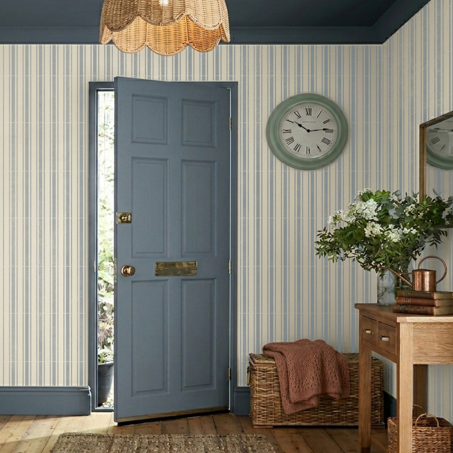 Ticking Stripe Stencil