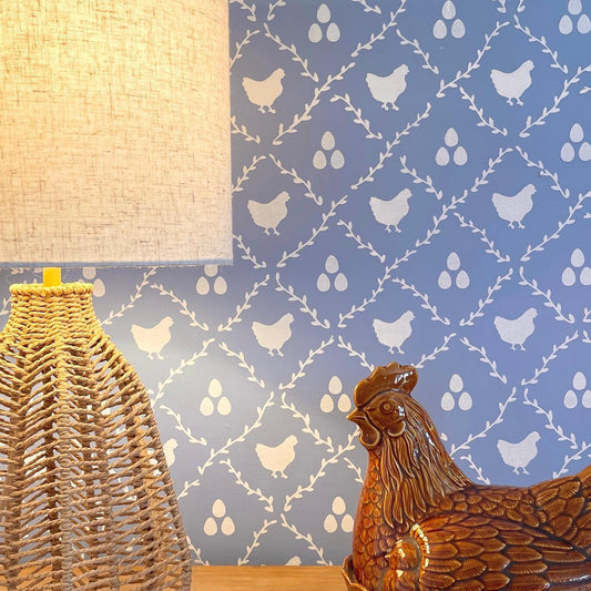 Farmhouse Chicken Stencil