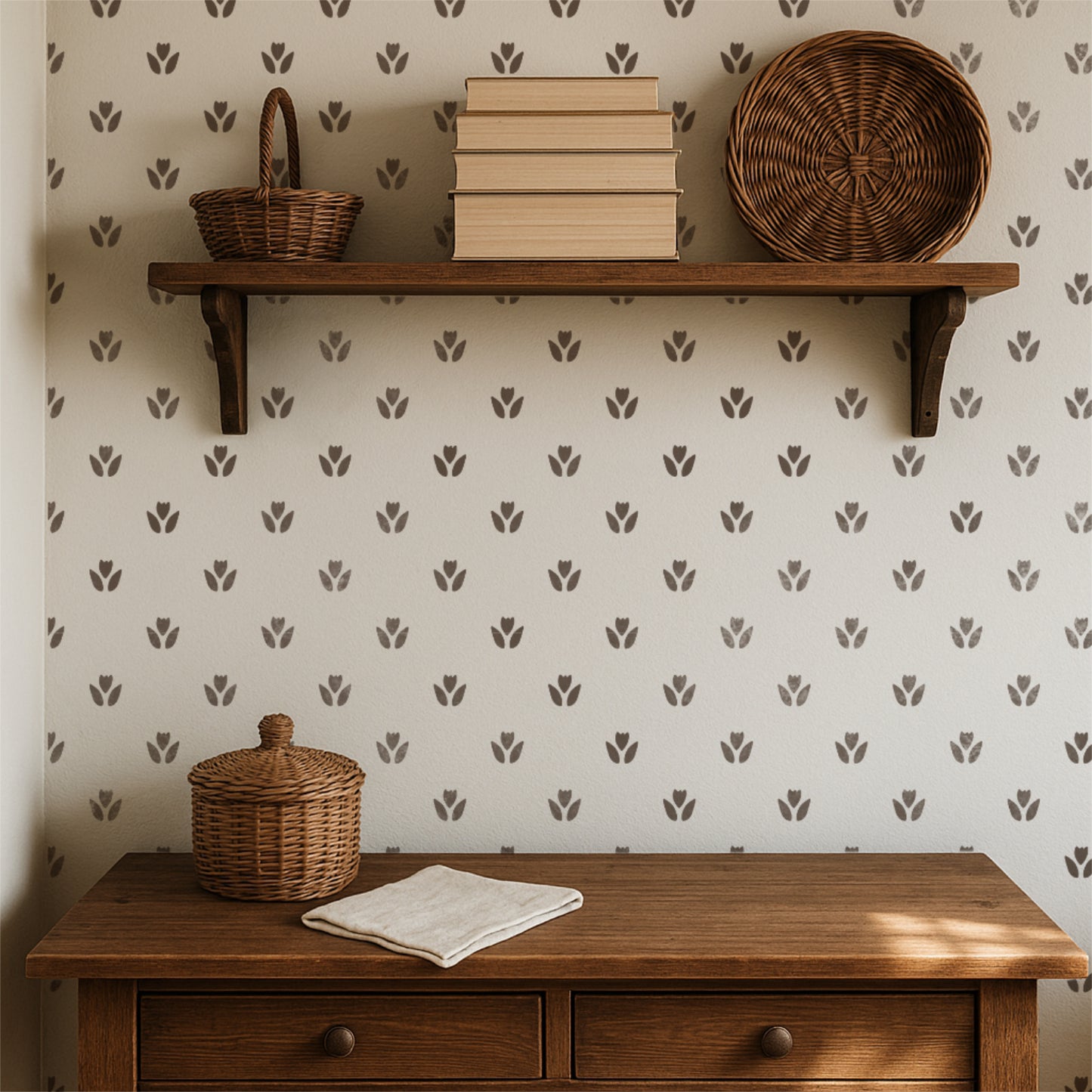 Cottage Tulip Stencil