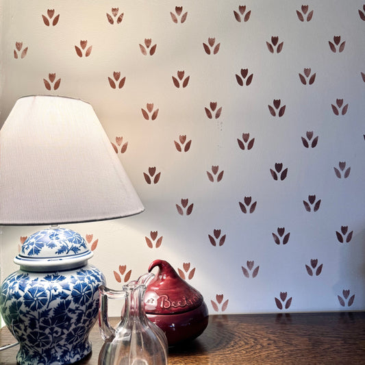 Cottage Tulip Stencil