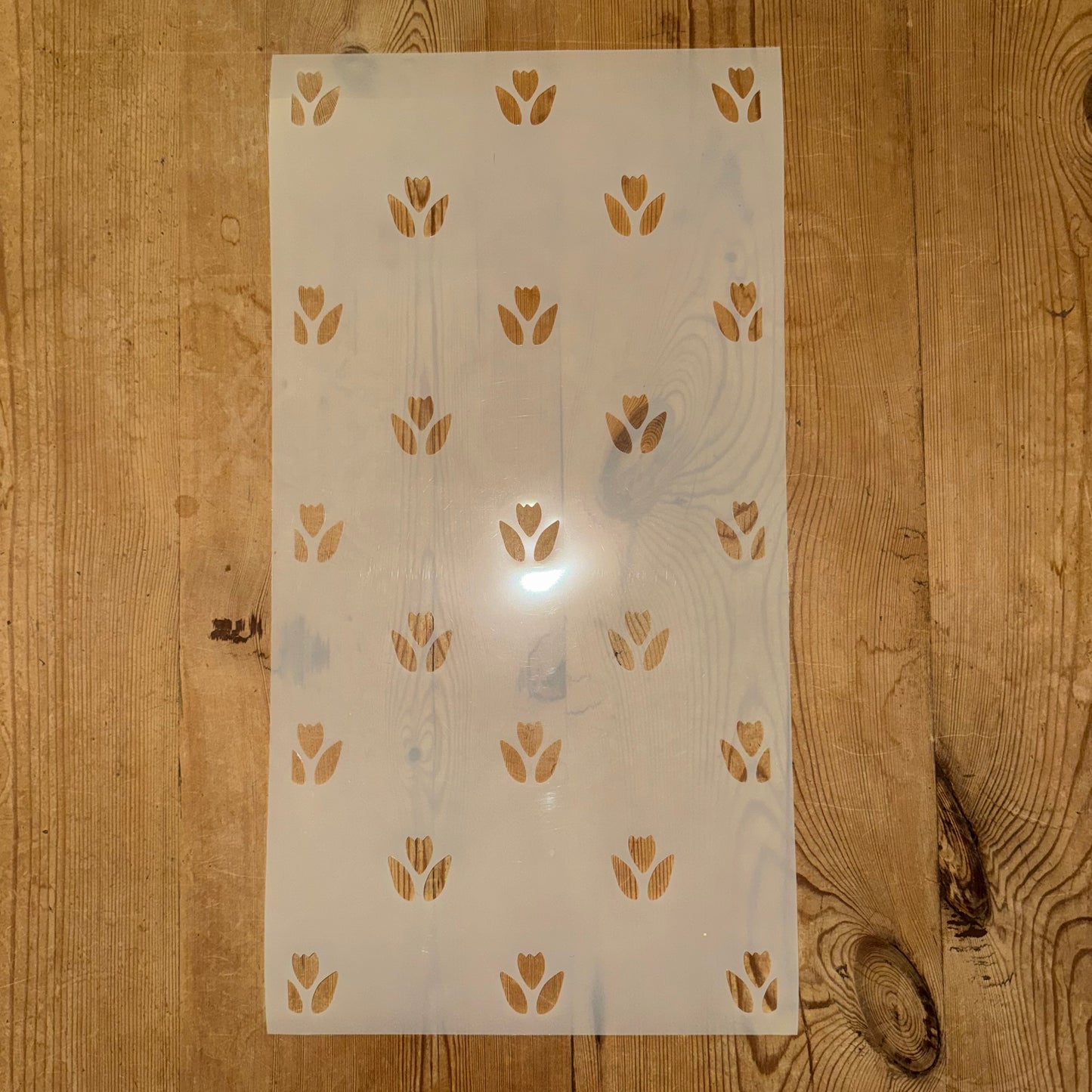 Cottage Tulip Stencil