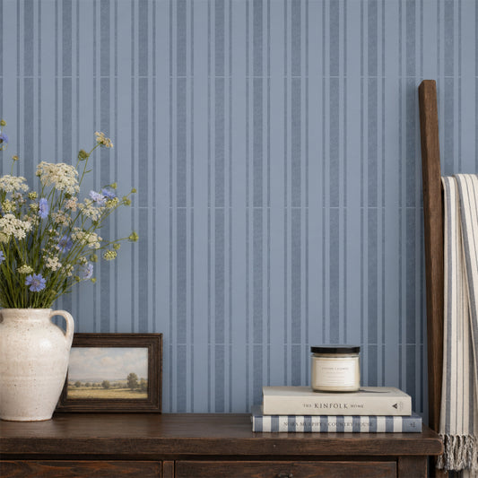 Ticking Stripe Stencil
