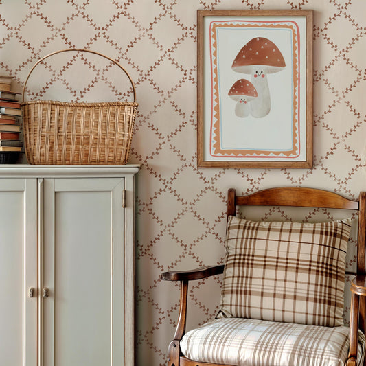 Farmhouse Trellis Stencil