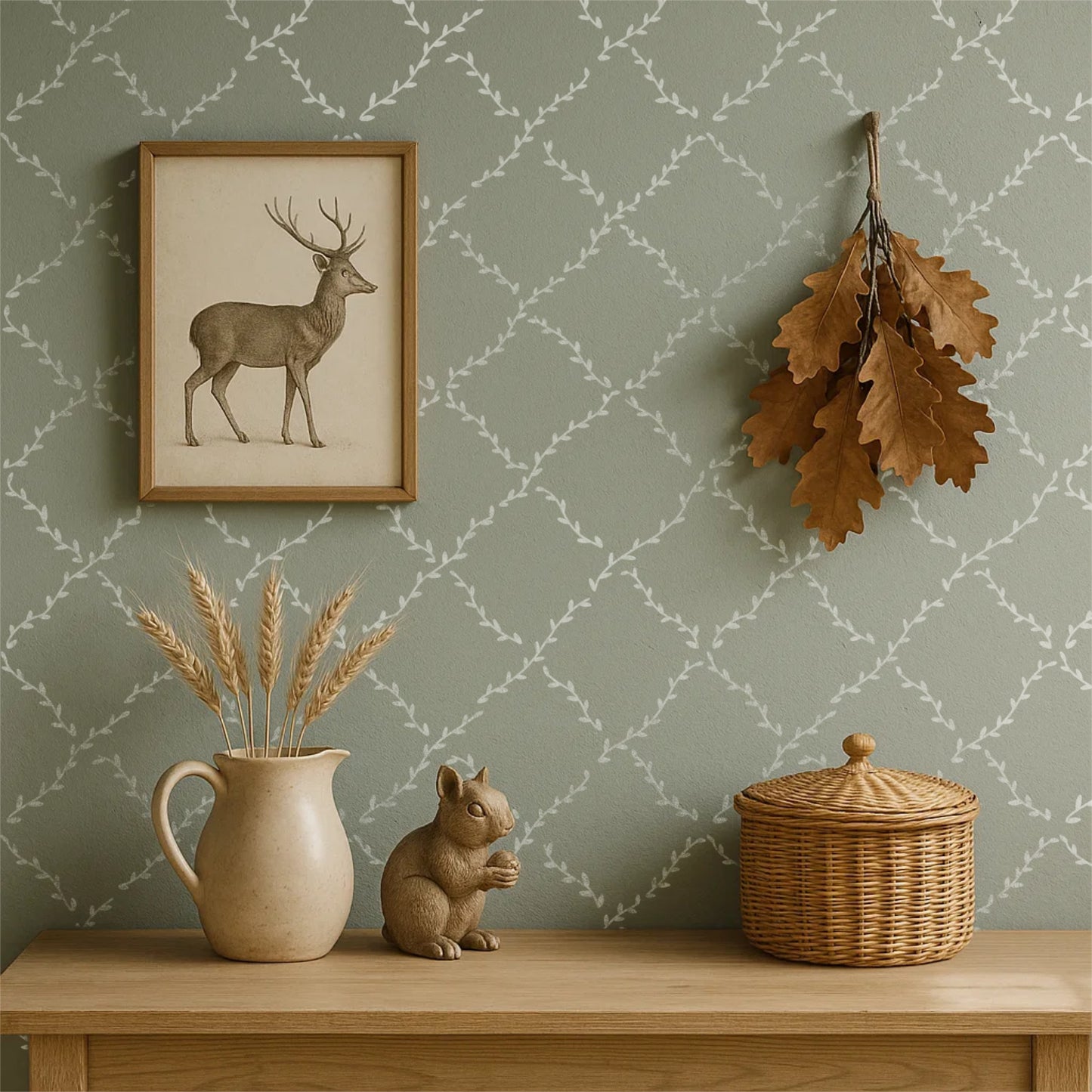 Farmhouse Trellis Stencil